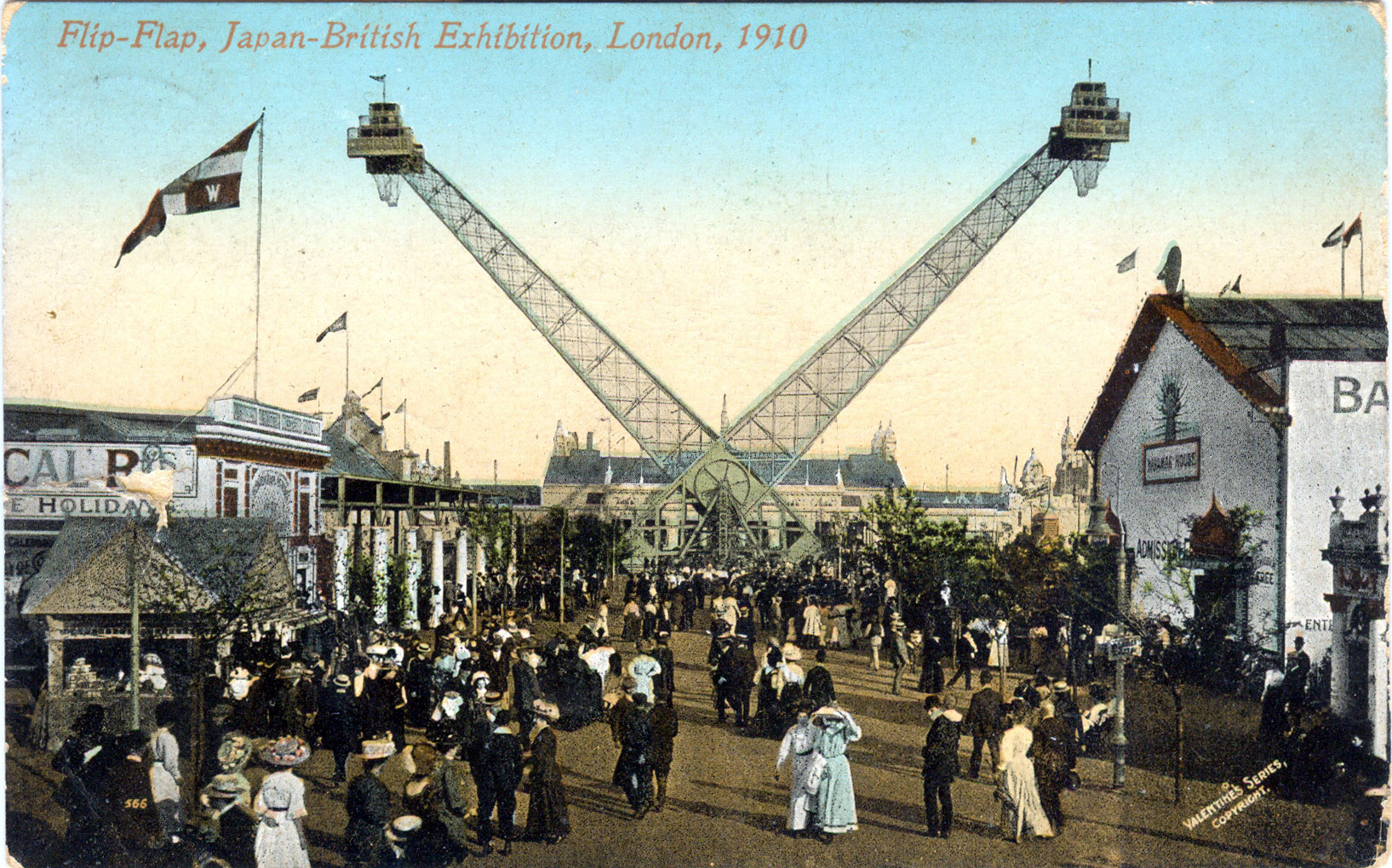 Flip Flap Japan British Exhibition London 1910 Old Tokyo