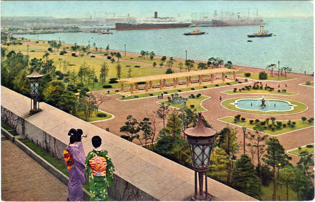 Yamashita Park, Yokohama, c. 1960. | Old Tokyo